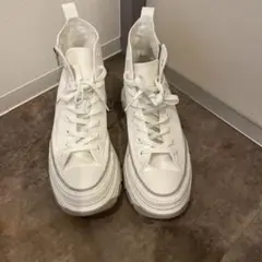 ALL STAR ホワイト ハイカット スニーカー