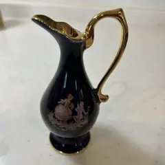 【値下げ　未使用】LIMOGESリモージュキャッスル　フランス22金　花瓶　箱付 LIMOGES CASTEL 22K リモージュ キャッスル花瓶【未使用