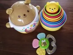 combi　クマのおもちゃセット