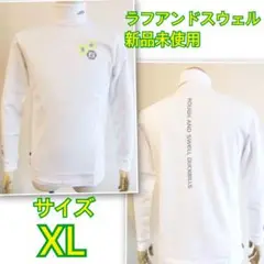 【新品未使用】rough u0026 swellラフ&スウェルモックネックホワイトXL