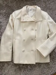 MK KLEIN コート　白　ウール　ジャケット　38