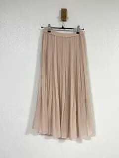 ピンクベージュ プリーツスカート Sサイズ