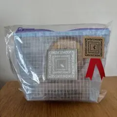★新品未開封★紀ノ国屋メッシュスイーツポーチ 〈アイスブルー〉