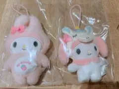 マイメロ シークレットマスコット わたしのデコバッグ ユニコーン ピンク
