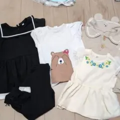 西松屋　しまむら　ワンピース　トップス　ズボン　95
