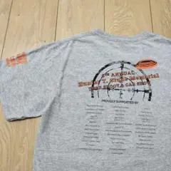 US古着Tシャツ Hunter T. Crane Memorial グレー