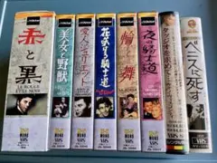 ジェラールフィリップ主演VHSコレクション 洋画 8本セット