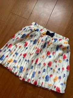 バースデイ﻿futafuta スカート 花柄 夏服 ボトムス 白
