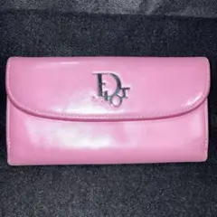 Christian Dior クリスチャン ディオール 長財布 ピンク サイフ