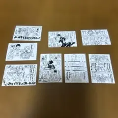 ハイキュー　ステッカー　年末年始挨拶　原作イラスト　8セット