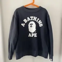 エイプ　トレーナー 120㎝ A BATHING APE 多し /アベイシングエイプ】新品キッズトレーナー