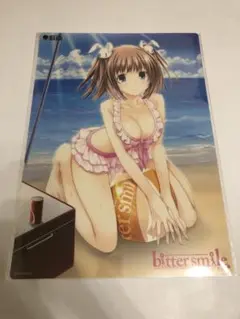 【非売品】ねこにゃん 描き下ろし A3 サイズ クリアポスター