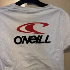 美品　　O'NEILL ロゴ入り ホワイト Tシャツ