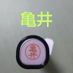 シャチハタネーム9印鑑【亀井】