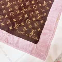 LOUIS VUITTON タオルケット ブラウンとイエロー カーキとブラック 1240001020255_1.jpg