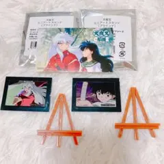 【特典付き　新品未使用　美品】　犬夜叉　茶屋　カフェコラボ　ミニアートスタンド