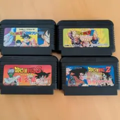 ファミコンソフト ドラゴンボール 4本セット