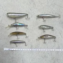 バスミノー セット sugar deep sp flash minnow fなど