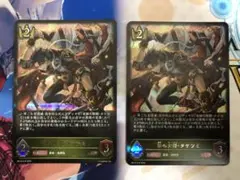 シャドウバースエボルヴ 華の大将・タケツミLG 2枚セット