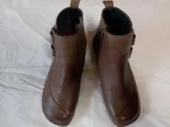 Esprit ブラウン サイドゴアブーツ 合成皮革 23cm