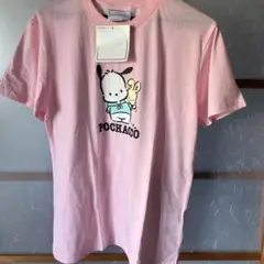 サンリオキャラクターズ　ポチャッコ　Tシャツ　ピンク　Sanrio
