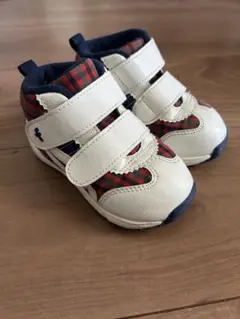 ベビー　スニーカー　〈アシックス × familiar〉 14.0cm 箱付き