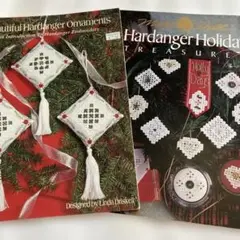 ハーダンガー刺繍　洋書　2種まとめて