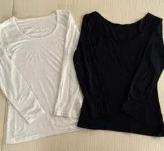 最終値下げ売り切りのため早い者勝ち‼️ユニクロ　ヒートテック　長袖 2枚まとめ売り
