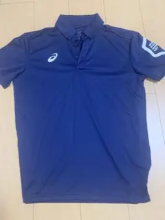 【即購入可】ASICS ネイビー ポロシャツ Lサイズ