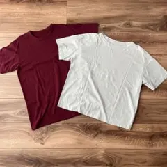 UNIQLO ユニクロ　カラーTシャツ　2枚セット　Mサイズ　レディース