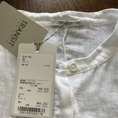 新品未使用⭐︎TRANSIT ホワイト リネンシャツ