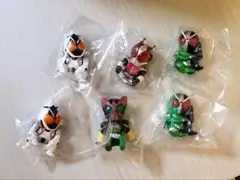仮面ライダー まちぼうけ フィギュア 6体セット ガチャガチャ