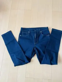 GU スキニーデニム ダークブルー 新品