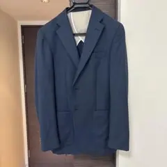 ONLY オンリー ダークブルー シングルブレスト ビジネスジャケット