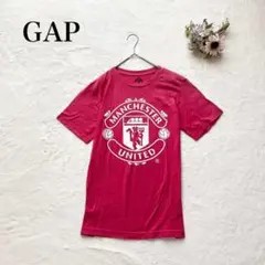 【ギャップ】マンチェスター・ユナイテッド Tシャツ（XL）英字　ビッグロゴ