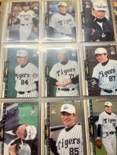 阪神タイガース　星野仙一　島野育夫　田淵幸一　ナンバージャージセット 阪神タイガース 星野仙一 島野育夫 田淵幸一 ナンバージャージ