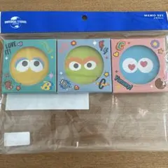USJ セサミストリート メモセット 3点