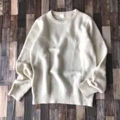 フレームワーク woolクルーネックプルオーバーニット