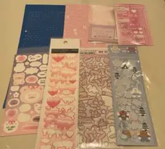 mering 韓国作家シールまとめ売り シールデコ