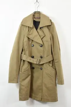 COMPTOIR COTONNIERS ダブル ロング トレンチ コート