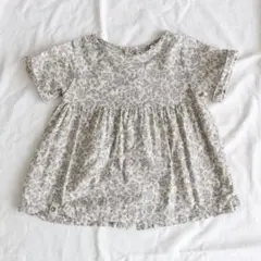 韓国子供服 arim closet 花柄ブラウス 100cm