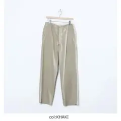 COMOLI 25SS KHAKI チノパンツ　コモリ