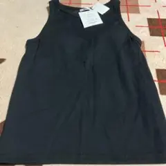 L Lサイズ　カップ付きタンクトップ　黒　新品未使用