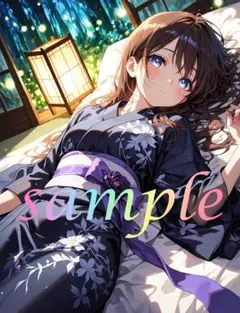 c407 美少女 かわいい イラスト 下着 コスプレ セクシー A4ポスター
