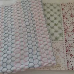 刺し子ふきん　２枚