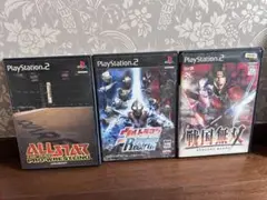 PS2ソフトセット：戦国無双・ウルトラマン・プロレス