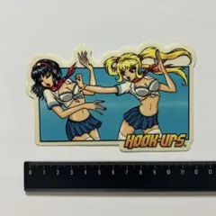 美品90s HOOK-UPS ステッカー
