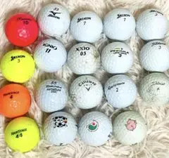 ゴルフボールセット 19球Srixon XXIO Callaway ロストボール