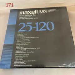 maxell UD 25-120(N)オープンリールテープ　ジャンク品