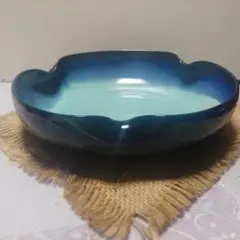 嵯峨御流 花器 水盤 直径約28cm 美品 古美術